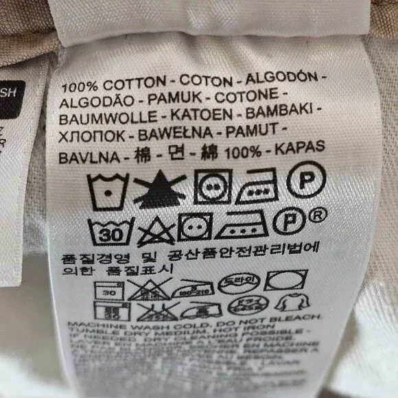 Levis Ripstop Cargo Shorts Mens W42 Khaki Beige Utility 9" Inseam READ - Picture 12 of 12